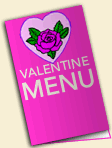 Valentine Menu